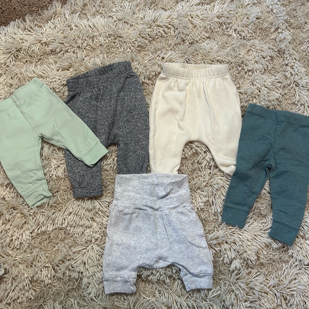 Set of Baby Jogger Pants in Assorted Colors